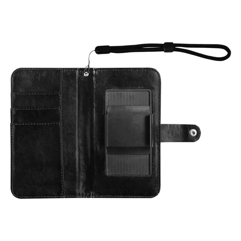 Flip Leather Purse for Mobile Phone(1703)(Large)